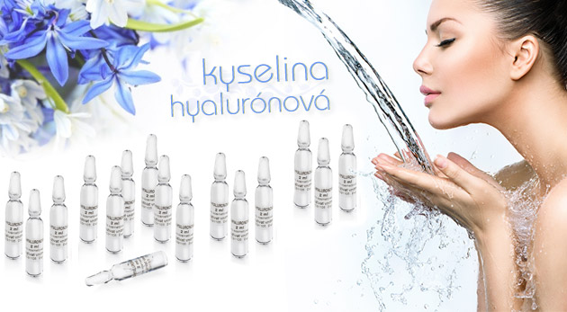 Intenzívna ampulková kúra - kyselina hyalurónová
