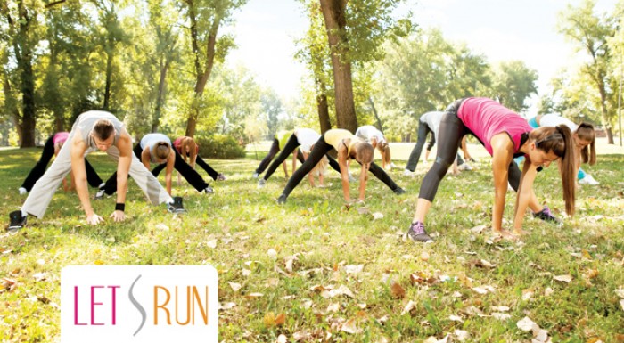 Cvičenie na čerstvom vzduchu v Ružinove