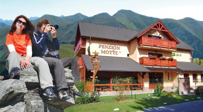 Relax v objatí liptovskej prírody v Penzióne Motýľ