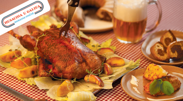 Husacie alebo kačacie hody u Galika