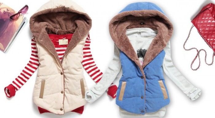 Dámska podšitá vesta