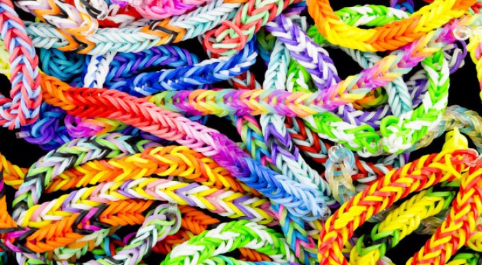 Set farebných gumičiek Loom Bands