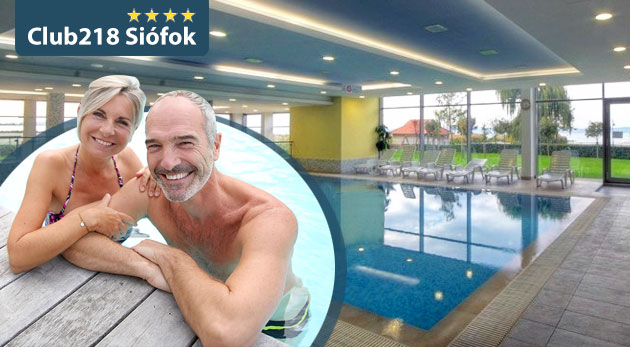 Pobyt v Club218 Wellness Apartman pri Balatone