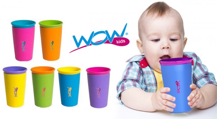 Pohár WOW s patentom proti rozliatiu