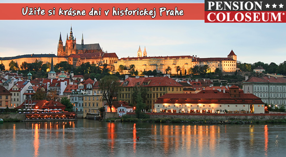 3 alebo 4 dňový pobyt v príjemnom Penzióne Coloseum v Prahe.