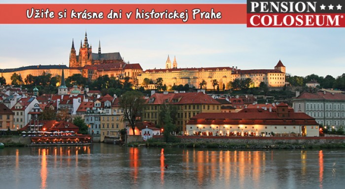 3 alebo 4 dňový pobyt v príjemnom Penzióne Coloseum v Prahe.