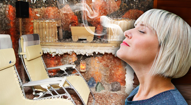 Vstup do soľnej jaskyne pre dvojicu