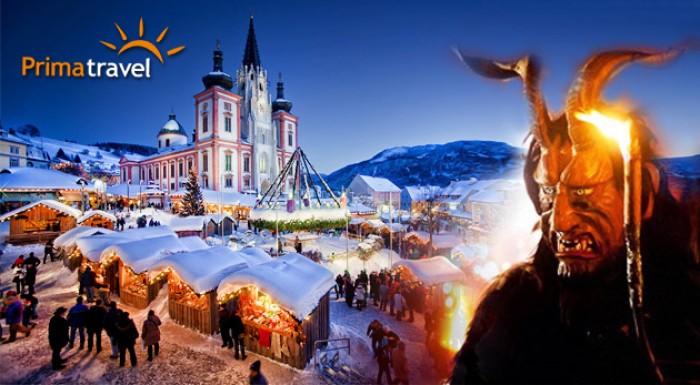 Adventný Mariazell a Beh čertov