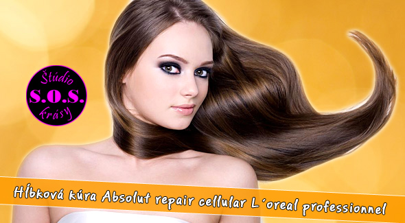 Hĺbková kúra Absolut repair cellular + strih v Štúdiu krásy S.O.S.