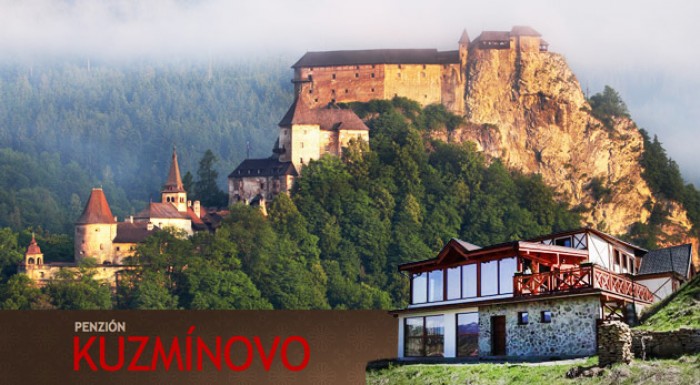 Pobyt na 3 alebo 4 dni v Penzióne Kuzmínovo