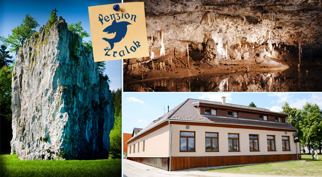Penzión Žralok v Moravskom krase