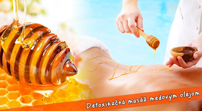 Detoxikačná masáž medovým olejom