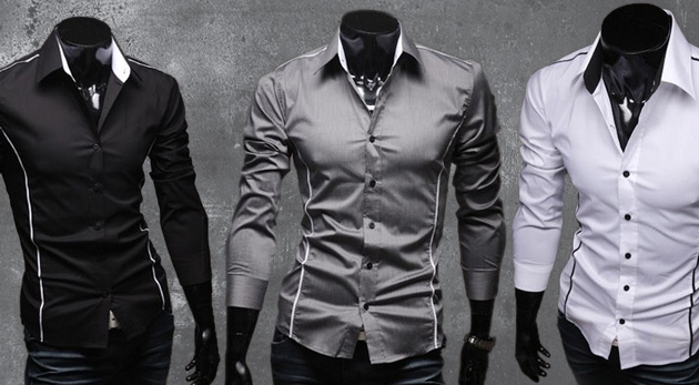 Pánska slim-fit košeľa