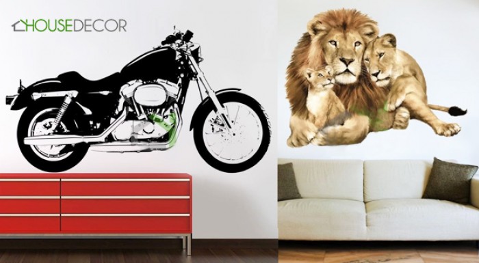 Dekoračné nálepky exclusive na stenu