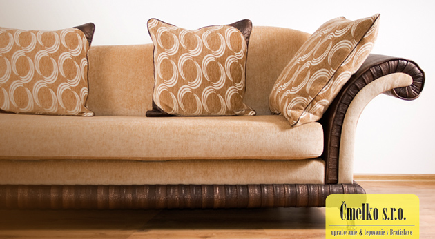 Tepovanie čalúnenej a čistenie koženej sedačky
