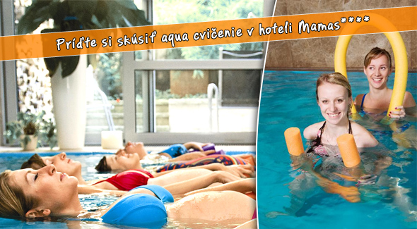 Vstup na cvičenie Aquafitness a Aquaprenatal za menej.