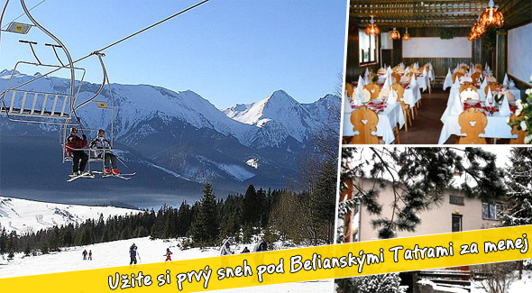 3 dni s Tatrami na dlani, polpenziou a množstvom doplnkových služieb