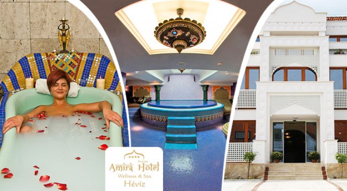 Wellness oddych v maďarskom Hoteli AMIRA****