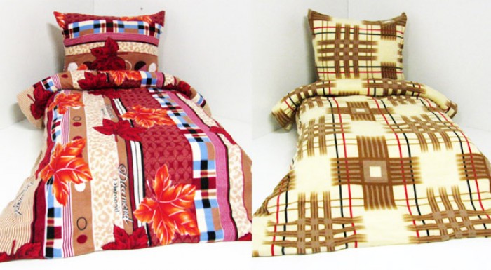 Hrejivý set obliečok zo zelenej vlny