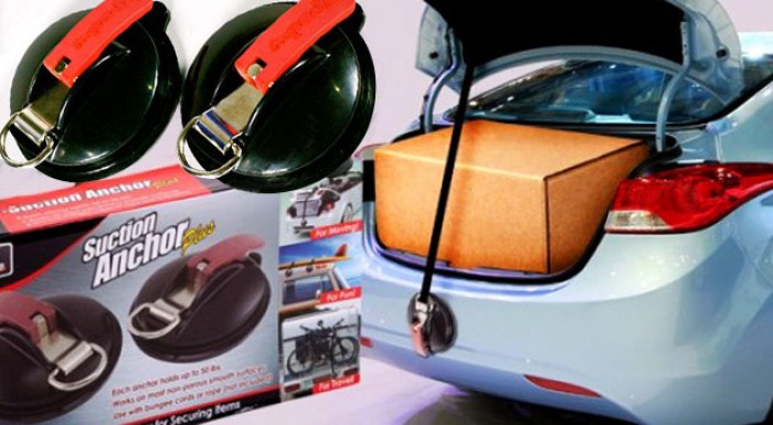 Kotviace prísavky na auto