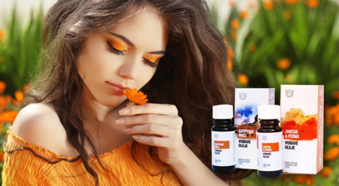 Jemné prírodné a vonné éterické oleje - balík 6 ks