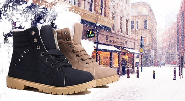 Dámske zimné treckingové topánky