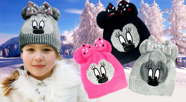 Detská čiapka v troch farbách