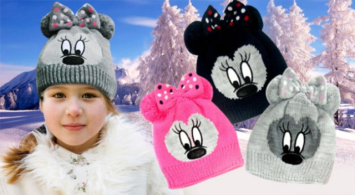 Detská čiapka v troch farbách