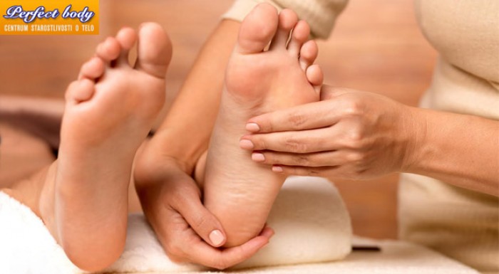 Polhodinová reflexná masáž chodidiel