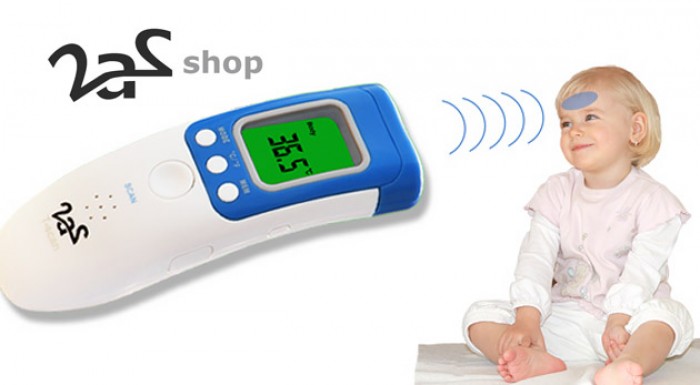 Bezdotykový teplomer s LDC displejom