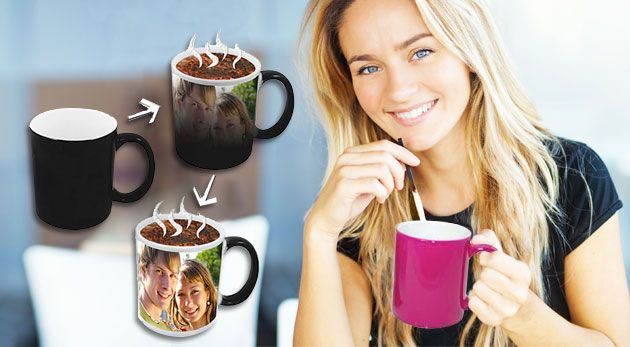 Magický hrnček s fotografiou