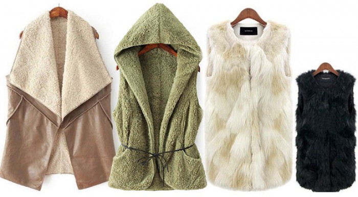 Dámske zateplené vesty