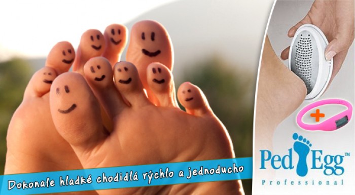 Ped egg - pomôcka pre vaše hladké chodidlá