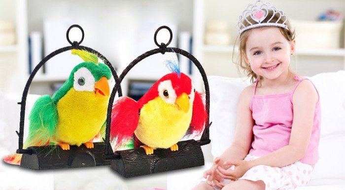 Hovoriaci papagáj pre deti