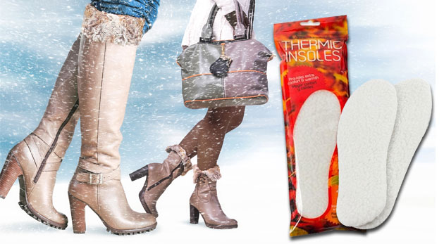 Termické hrejivé vložky do topánok