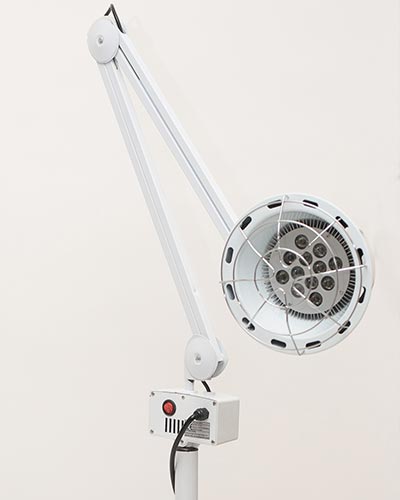 Biolampa Biogene III so stojanom, s vysokým výkonom, polohovateľná, 2 farby