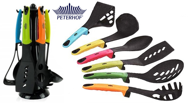 Súprava kuchynských pomocníkov na stojane