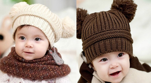 Detská čiapka s uškami