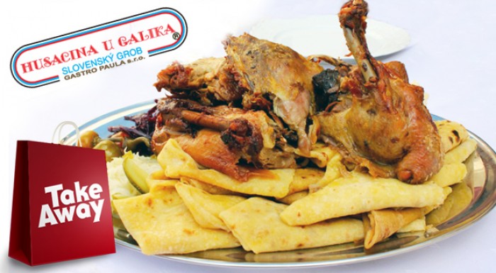 Take away husacinka alebo kačacinka od Galika
