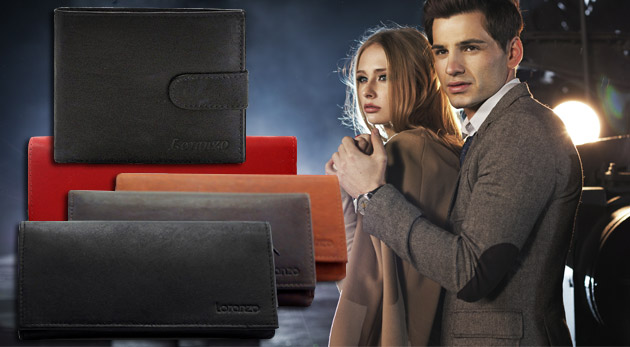 Dámske a pánske peňaženky zn. Loranzo