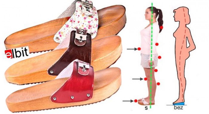 Dámske dreváky na správne držanie tela