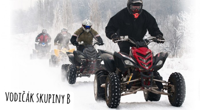 Prenájom dvojmiestnej štvorkolky