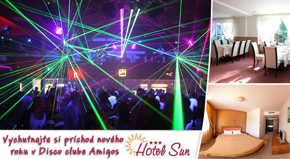 Silvestrovská párty s all-inclusive v luxusnom Disco clube Amigos v Senci.