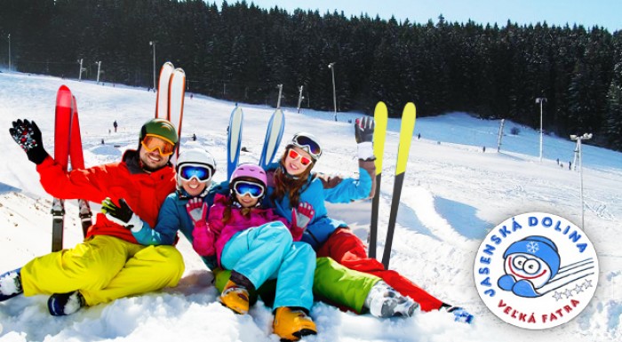 Trojhodinový skipas do Jasenskej doliny