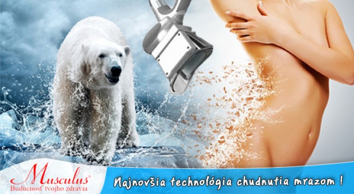 Kryolipolýza +  Power Plate + nápoj = 115 minút účinného chudnutia. Svetová revolučná novinka.