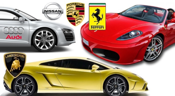 Jazda na luxusnom športovom aute