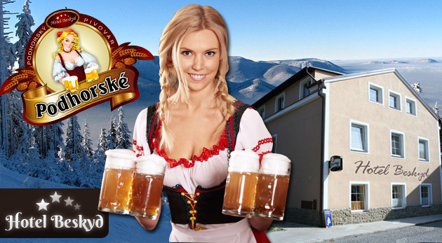 Relax pre milovníkov piva v hoteli Beskyd