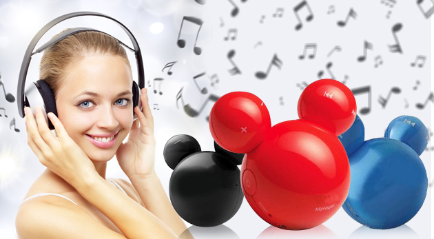 MP3 prehrávač s hravým dizajnom