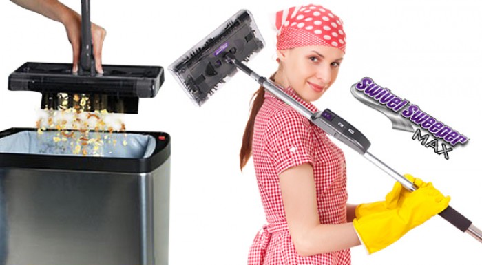 Revolučná metla Swivel Sweeper Max