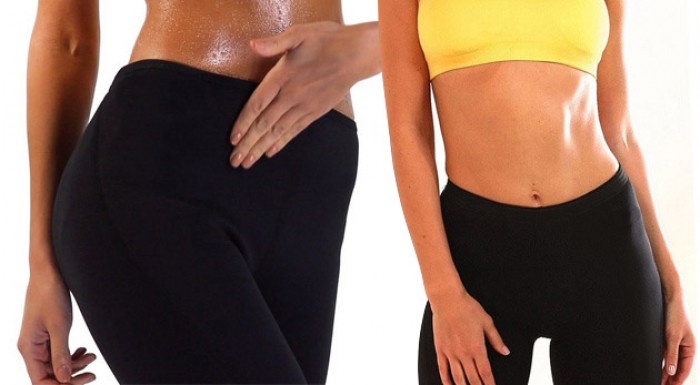 Dámske neoprénové nohavice na chudnutie